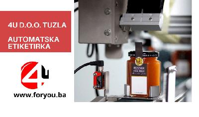 4U d.o.o. Tuzla - Automatske etiketirke